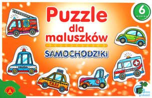 Puzzle dla maluszków - Samochodziki