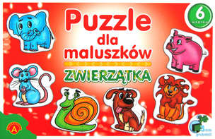 Puzzle dla maluszków - Zwierzątka