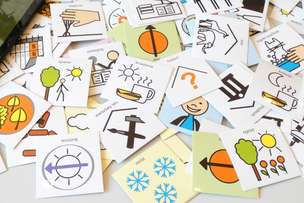 Plan dnia SZKOŁA - pomoc dydaktyczna dla uczniów szkół specjalnych