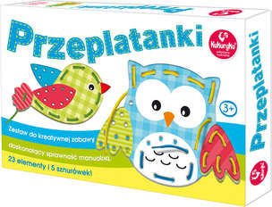 Przeplatanki Zwierzęta - zestaw do kreatywnej zabawy