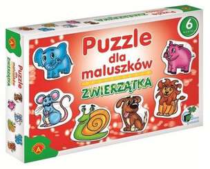 Puzzle dla maluszków - Zwierzątka