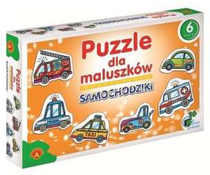 Puzzle dla maluszków - Samochodziki
