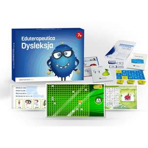 Dysleksja Eduterapeutica (pakiet multimedialny)  - licencja otwarta dla szkoły