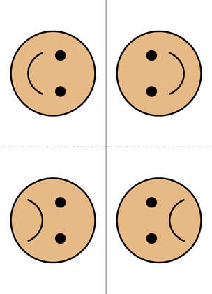 Poznajemy emocje. Zestaw I - radość i smutek