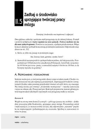 Pamięć. Trening interaktywny