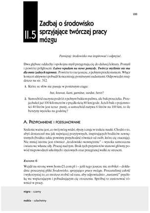 Pamięć. Trening interaktywny