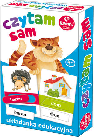 Czytam sam - układanka edukacyjna