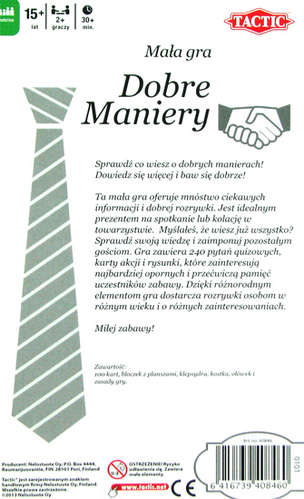 Mała gra - Dobre maniery