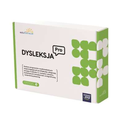 Dysleksja PRO (EduSensus). Program multimedialny - Pakiet profesjonalny (pakiet I i II) (licencja na 2 niezależne stanowiska)