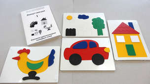 Od stymulacji prawopółkulowej do stymulacji lewopółkulowej. Ćwiczenia ogólnorozwojowe rozwijające mowę - Zeszyt 1 + układanki