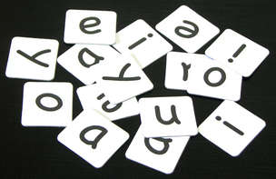 Gramy samogłoskami - gra edukacyjna