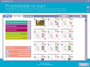 Przedszkolak na start. Multimedialne ćwiczenia rozwijające funkcje percepcyjno-motoryczne