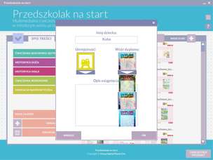 Przedszkolak na start. Multimedialne ćwiczenia rozwijające funkcje percepcyjno-motoryczne