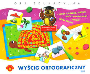 Wyścig ortograficzny - gra edukacyjna