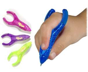 Ergonomiczny ołówek dla dzieci do nauki pisania i rysowania - Twist'n Write (czarny) - 1 szt.