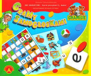 Gramy samogłoskami - gra edukacyjna