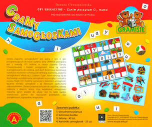 Gramy samogłoskami - gra edukacyjna