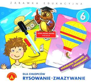 Rysowanie - Zmazywanie 6 (dla chłopców) - gra edukacyjna