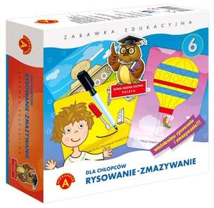 Rysowanie - Zmazywanie 6 (dla chłopców) - gra edukacyjna
