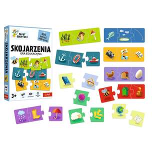 Mały odkrywca. Skojarzenia - Edukacyjne układanki dla najmłodszych
