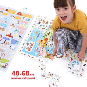 Puzzle Mapa Polski