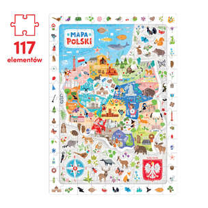 Puzzle Mapa Polski