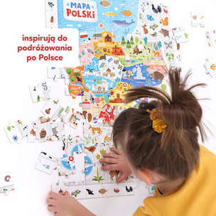 Puzzle Mapa Polski