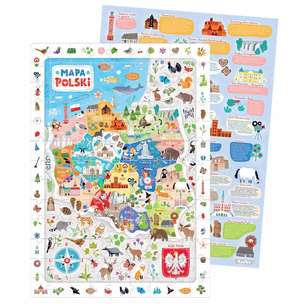 Puzzle Mapa Polski