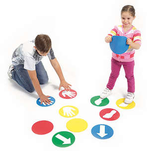 Dyski do gier ruchowych Educo Disks