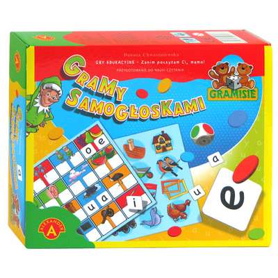 Gramy samogłoskami - gra edukacyjna
