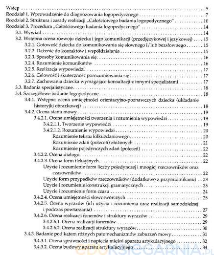 Całościowe badanie logopedyczne z materiałem obrazkowym - Eduksiegarnia.pl