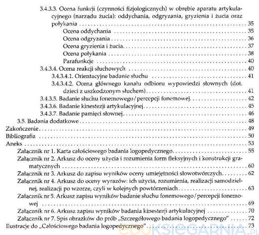 Całościowe badanie logopedyczne z materiałem obrazkowym - Eduksiegarnia.pl