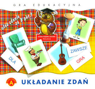 Układanie zdań - gra edukacyjna