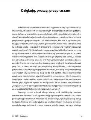 Dziękuję, proszę, przepraszam. Opowiadania z ćwiczeniami