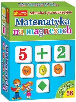 Matematyka na magnesach. Zabawka i gra edukacyjna