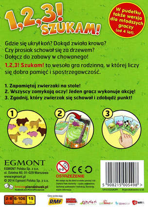 1, 2, 3! Szukam! - gra ćwicząca spostrzegawczość