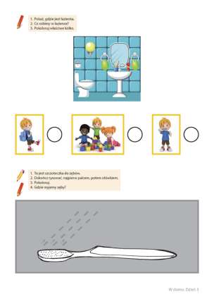 Ja i mój świat. Lekcje dla uczniów z autyzmem i specjalnymi potrzebami edukacyjnymi. Etap obrazka KARTY PRACY