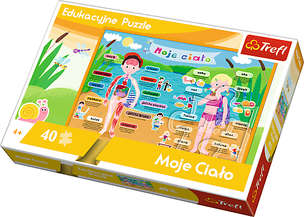 Moje ciało - puzzle edukacyjne