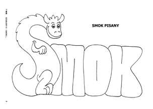 Szablony - zestaw 4 - Smoki, smoczki, smoczyska