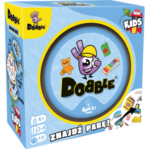 Dobble KIDS. Gra, która rozkręci każdą imprezę! (wydanie polskie) - Dobble w wersji dla najmłodszych!