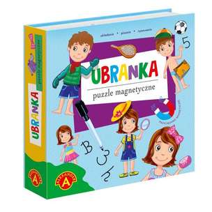 Puzzle magnetyczne - Ubranka