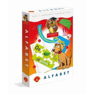Alfabet - układanka edukacyjna