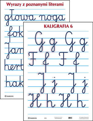 KALIGRAFIA 6 - plansza edukacyjna