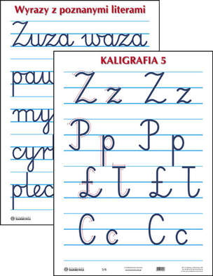 KALIGRAFIA 5 - plansza edukacyjna