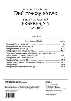 Dać rzeczy słowo. CZĘŚĆ 2 - PAKIET (12 zeszytów ćwiczeń - 3 serie)