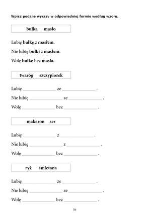 Ćwiczenia dla osób z afazją. Formy gramatyczne. Zeszyt 1 i 2