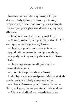 Czytanki ze zrozumieniem. Materiały do nauki czytania ze zrozumieniem