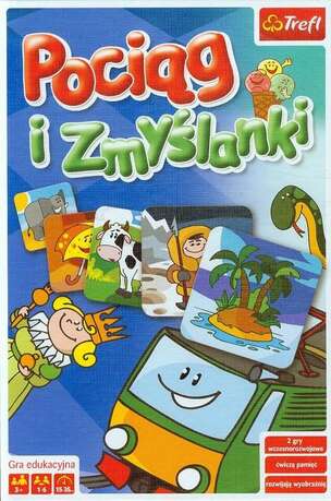 Pociąg i Zmyślanki - 2 gry wczesnorozwojowe