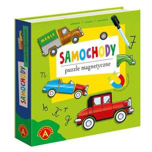Puzzle Magnetyczne - Samochody