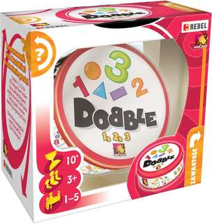Dobble 1, 2, 3. Gra, która rozkręci każdą imprezę! (wydanie polskie) - Dobble w wersji dla najmłodszych!